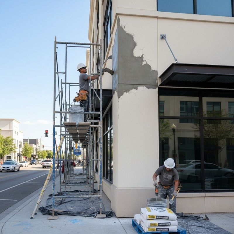 Commercial Stucco Repair